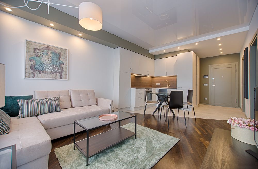 Apartment in Balakhvani — illustrative stock photo